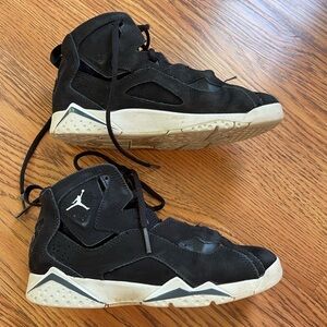 Jordan Kids Sneakers Black with White Soles